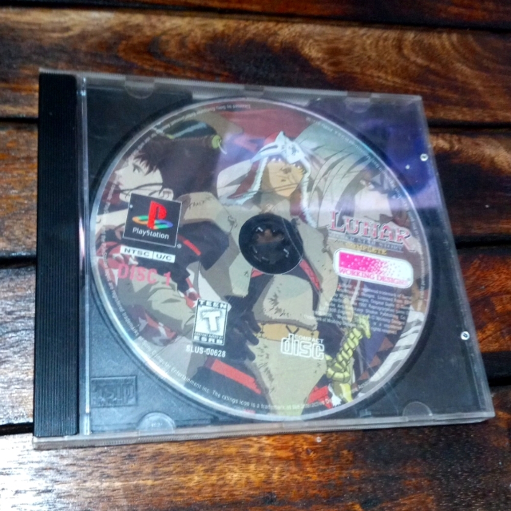 G-11. Playstation1 - Disc 1 and Disc 2 of LUNAR Silver Star Story
